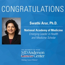 Swathi A R Swathi Arur | MD Anderson Cancer Center
