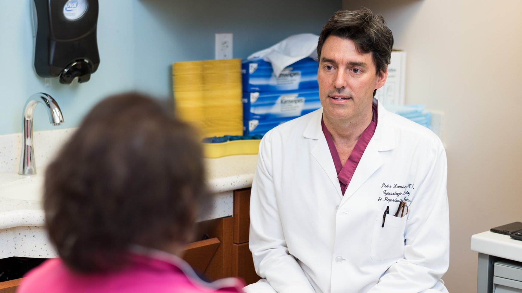 Cervical cancer surgeon Pedro Ramirez, M.D.