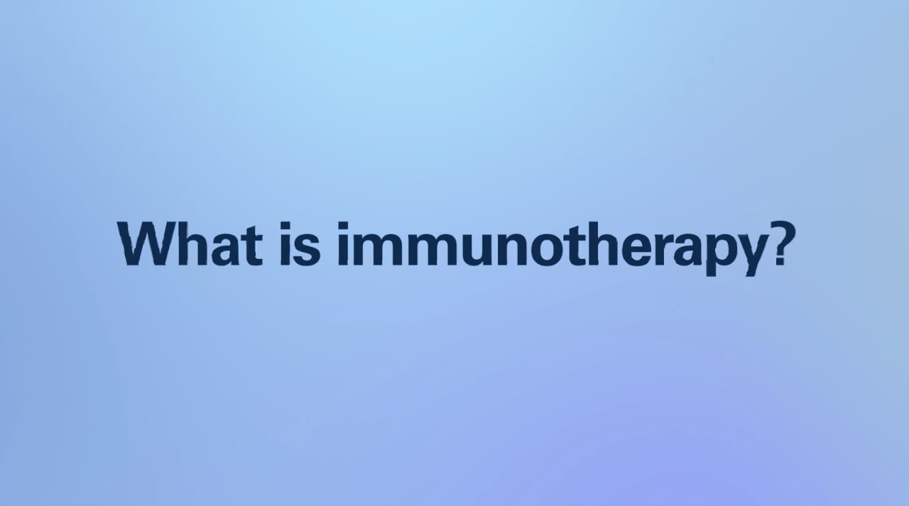 Immunotherapy animation