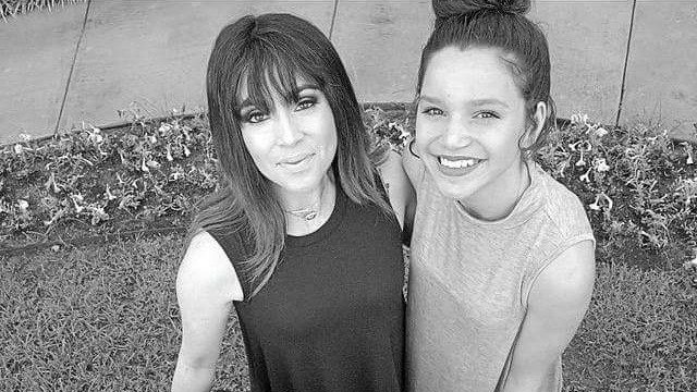 Jessi Hooks, left, with her daughter